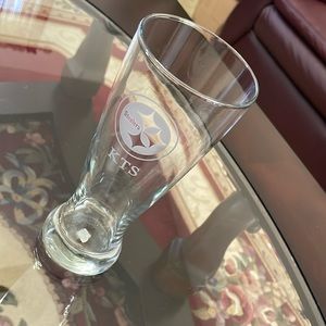 Pittsburg Steelers tall glass